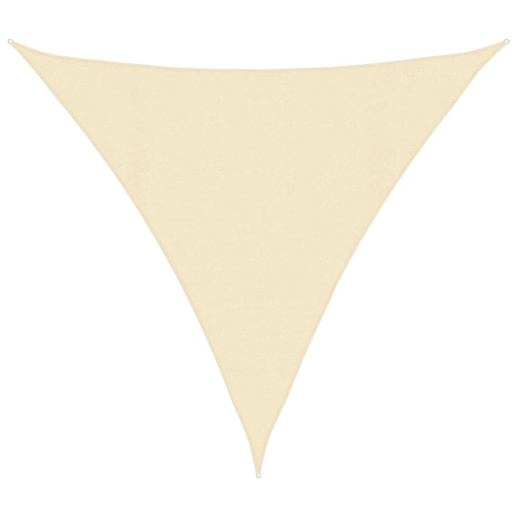 Sonnensegel 160 G/M² 4,5X4,5X4,5 M Hdpe Creme