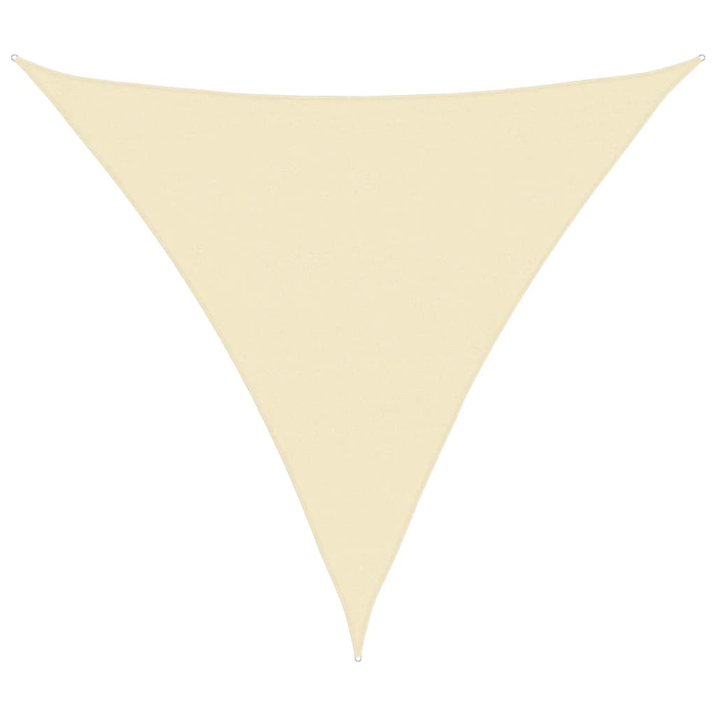 Sonnensegel 160 G/M² Creme 6X6X6 M Hdpe Creme