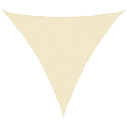 Sonnensegel 160 G/M² Creme 6X6X6 M Hdpe Creme