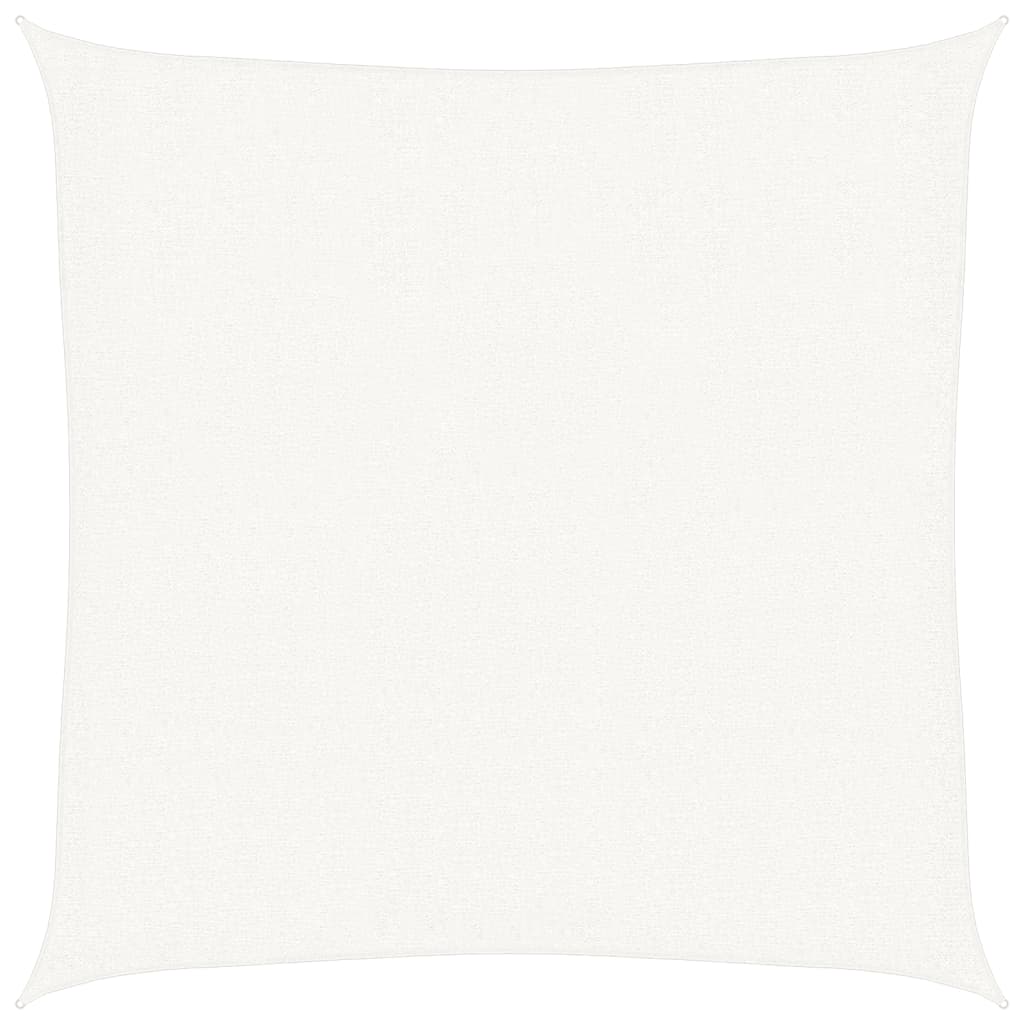 Sonnensegel 160 G/M² 2,5X2,5 M Hdpe Weiß