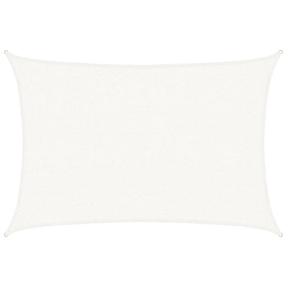 Sonnensegel 160 G/M² 2,5X4 M Hdpe Weiß