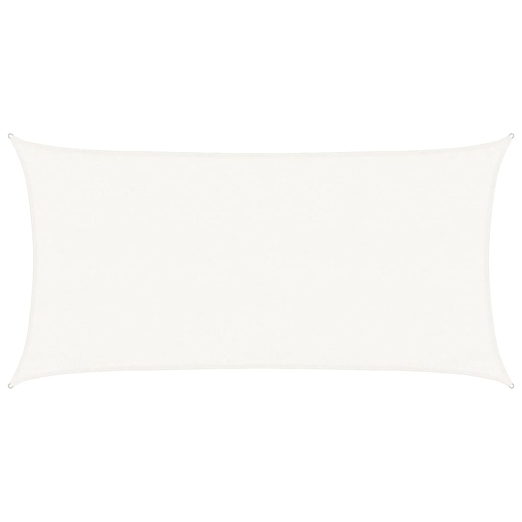 Sonnensegel 160 G/M² 3X6 M Hdpe Weiß