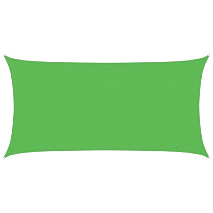 Sonnensegel 160 G/M² Rechteckig 2,5X5 M Hdpe Hellgrün