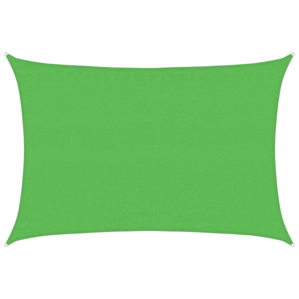 Sonnensegel 160 G/M² 3,5X4,5 M Hdpe Hellgrün