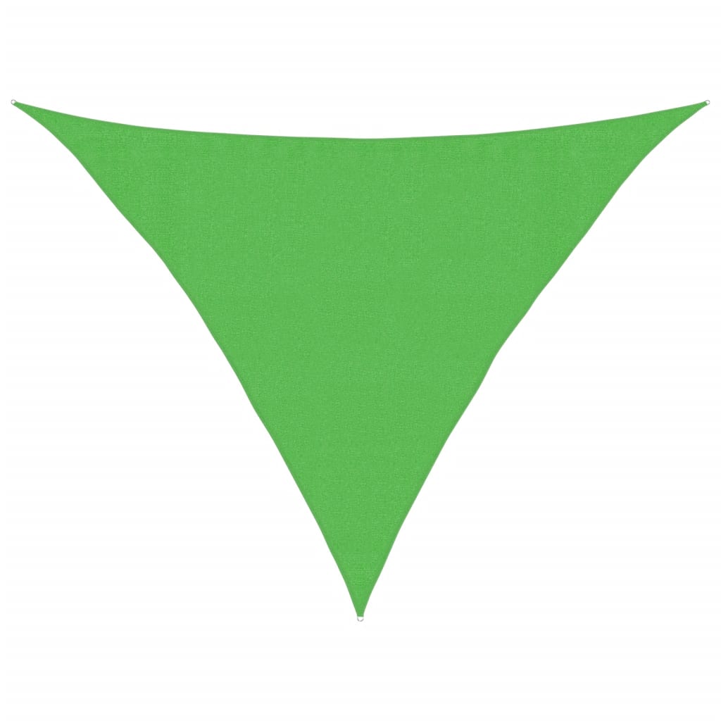 Sonnensegel 160 G/M² 3,5X3,5X4,9 M Hdpe Hellgrün