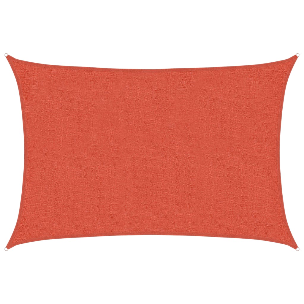 Sonnensegel 160 G/M² Rot 2X3 M Hdpe Terrakotta