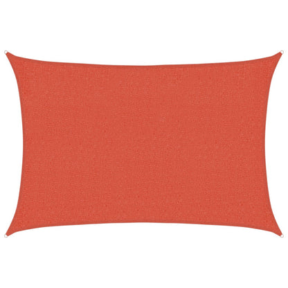 Sonnensegel 160 G/M² Rot 2X3 M Hdpe Terrakotta