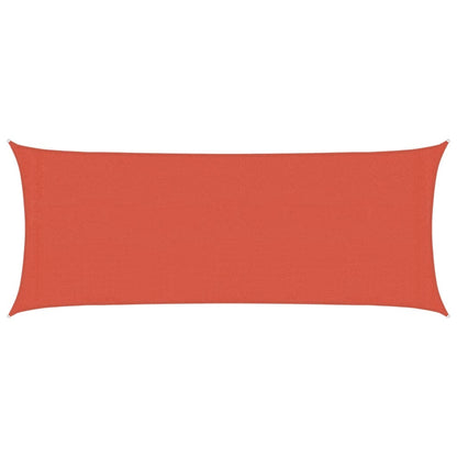 Sonnensegel 160 G/M² Rot 2X4,5 M Hdpe Terrakotta