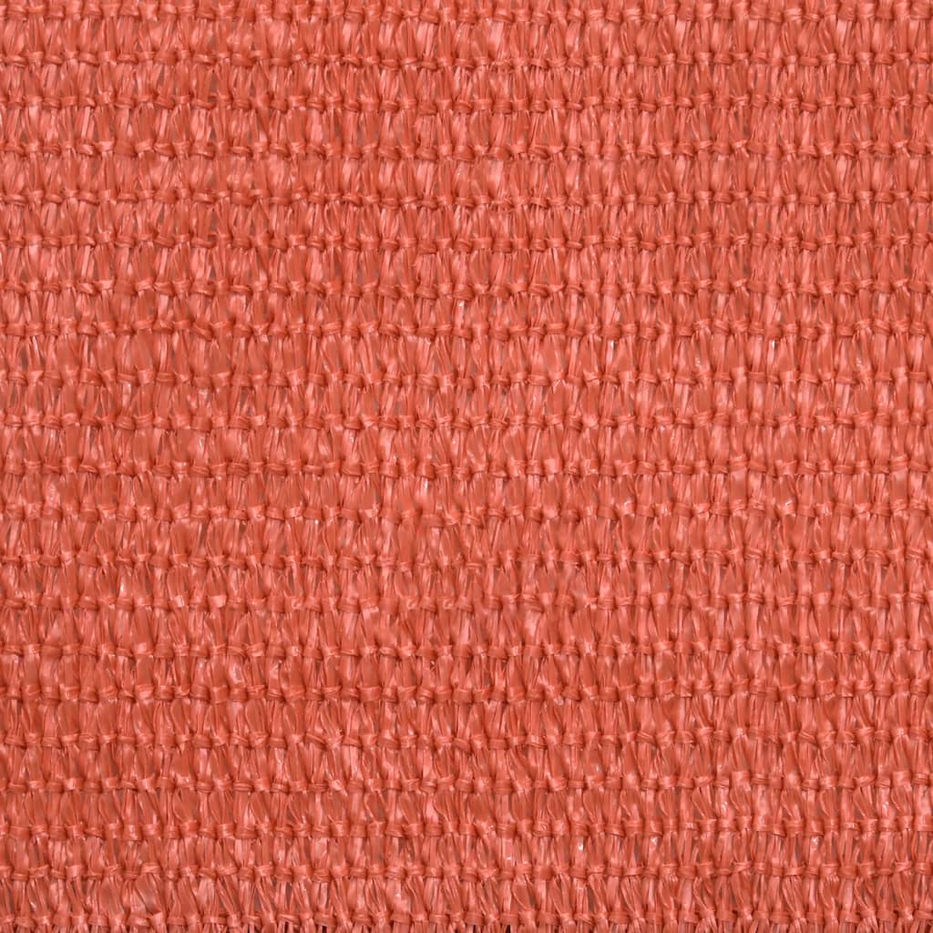 Sonnensegel 160 G/M² Rot 2X4,5 M Hdpe Terrakotta