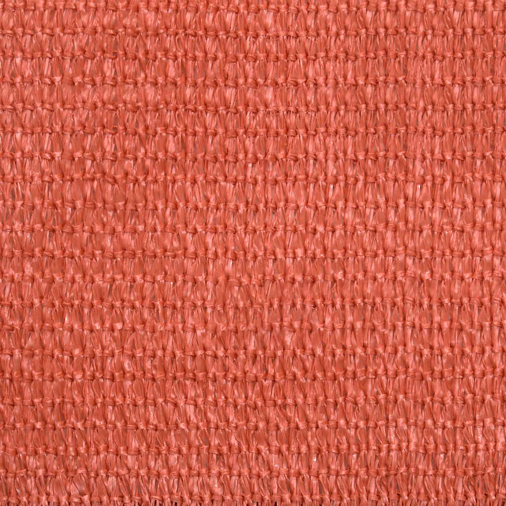 Sonnensegel 160 G/M² Dreieckig Rot 3X4X4 M Hdpe Terrakotta
