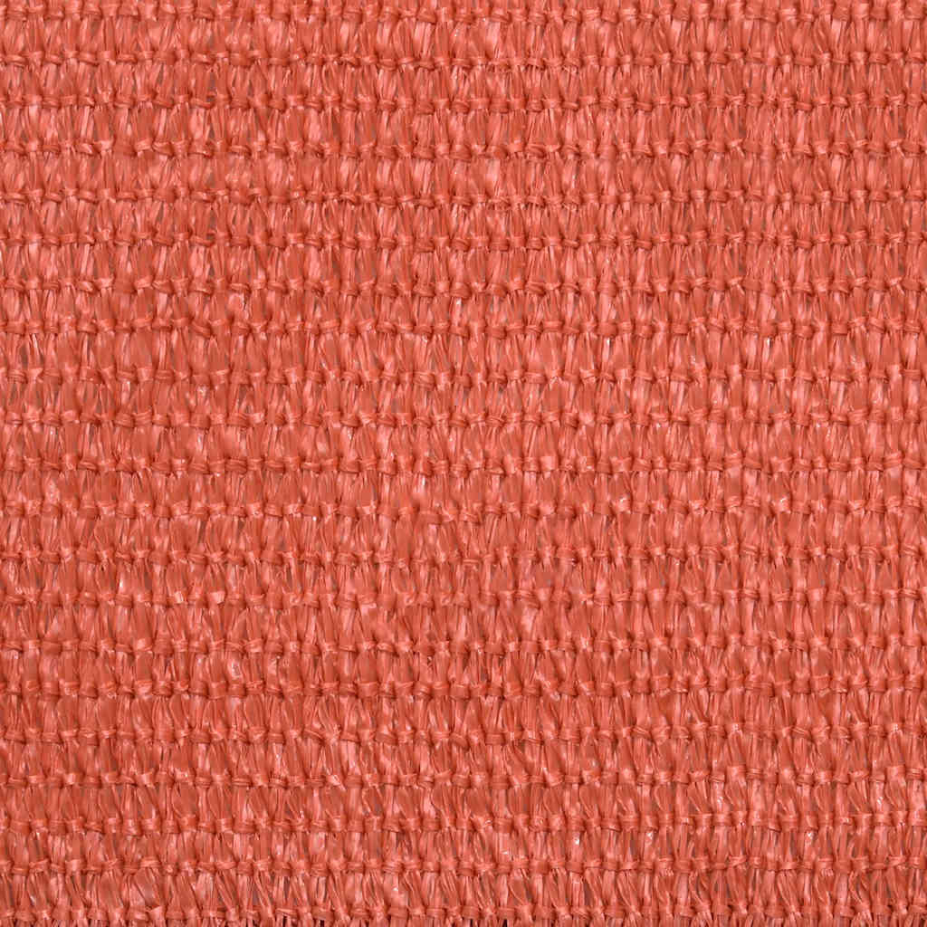 Sonnensegel 160 G/M² Dreieckig Rot 5X6X6 M Hdpe Terrakotta