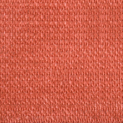 Sonnensegel 160 G/M² Dreieckig Rot 5X6X6 M Hdpe Terrakotta