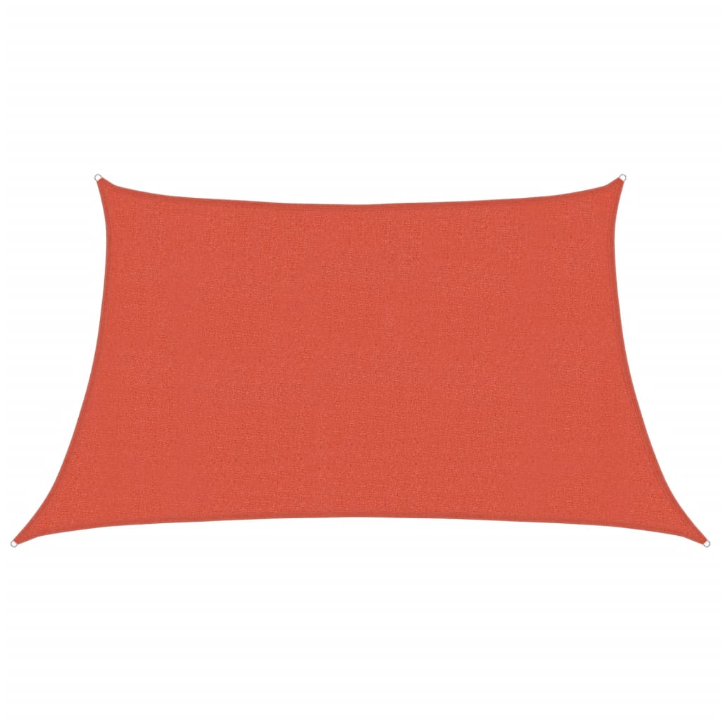 Sonnensegel 160 G/M² Rot 3/4X2 M Hdpe