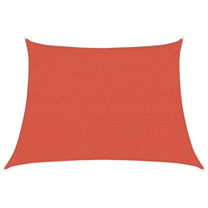 Sonnensegel 160 G/M² Trapezform Rot 4/5X3 M Hdpe