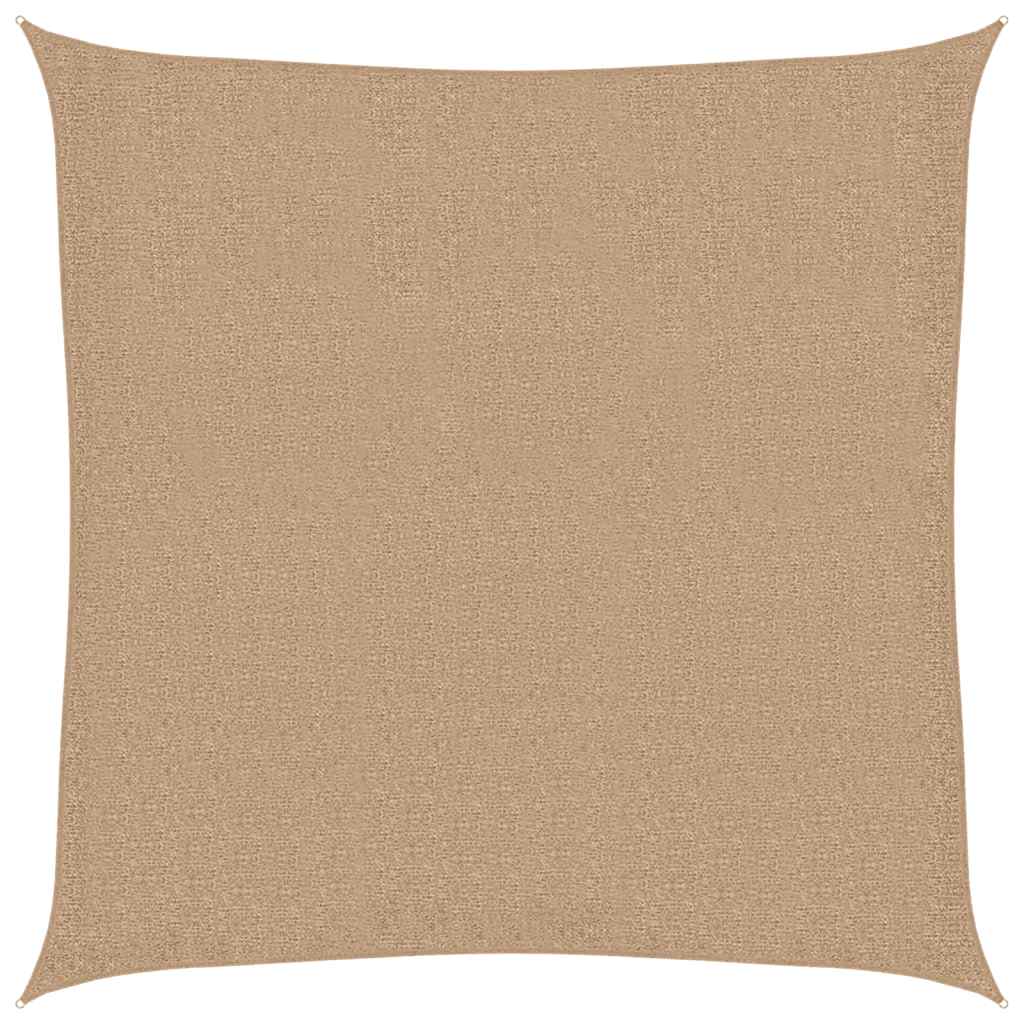 Sonnensegel 160 G/M² 2,5X2,5 M Hdpe Taupe