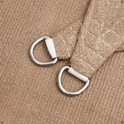 Sonnensegel 160 G/M² 3X3 M Hdpe Taupe