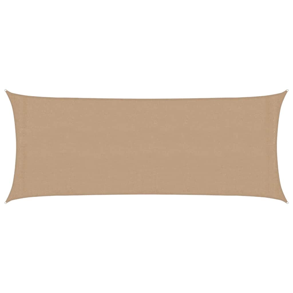 Sonnensegel 160 G/M² 2X5 M Hdpe Taupe