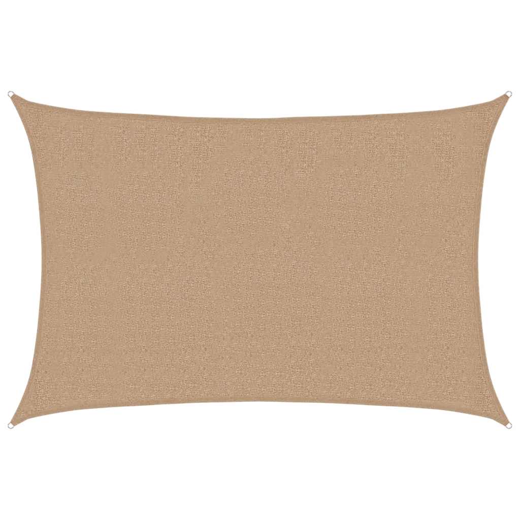 Sonnensegel 160 G/M² 2,5X3,5 M Hdpe Taupe