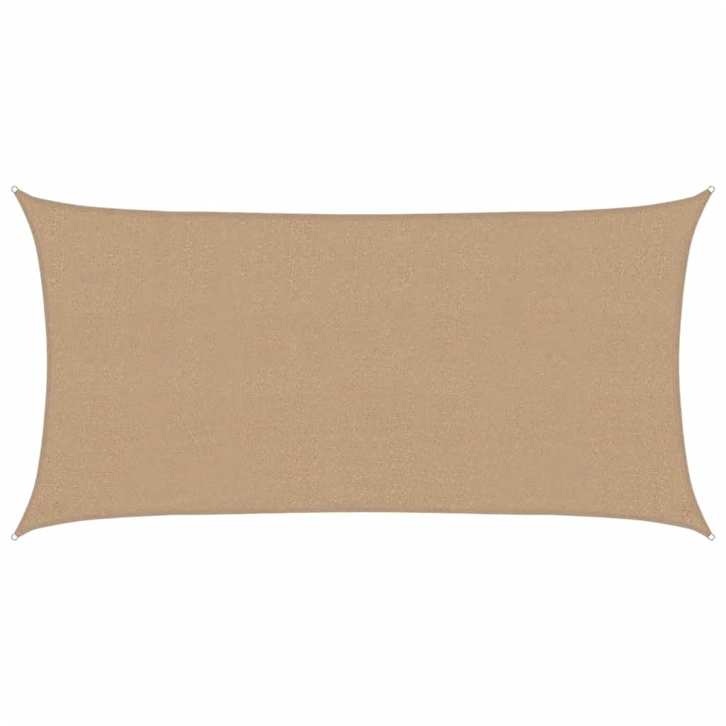 Sonnensegel 160 G/M² 2,5X4,5 M Hdpe Taupe