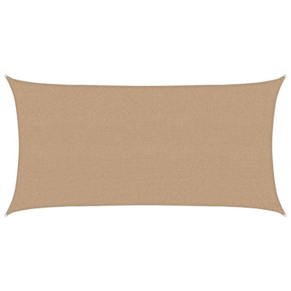 Sonnensegel 160 G/M² 2,5X5 M Hdpe Taupe