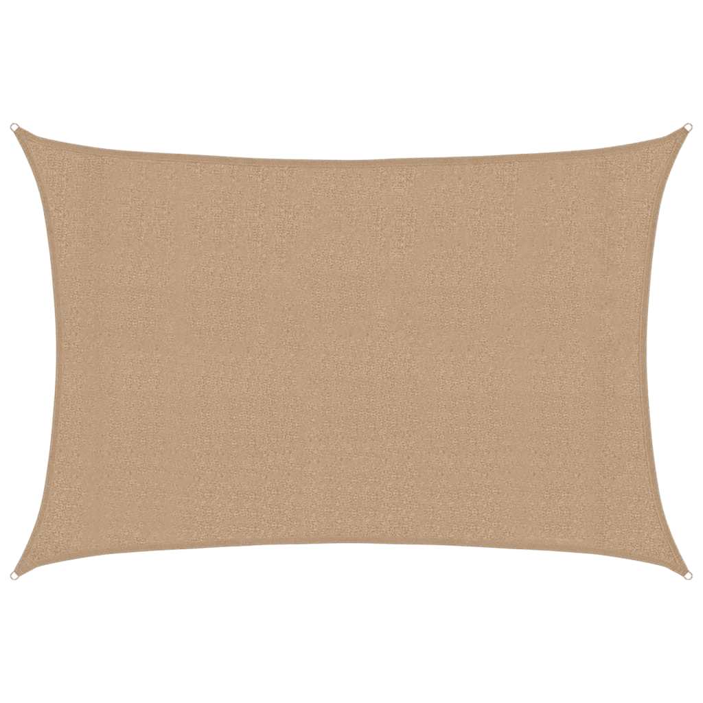 Sonnensegel 160 G/M² 3X4,5 M Hdpe Taupe