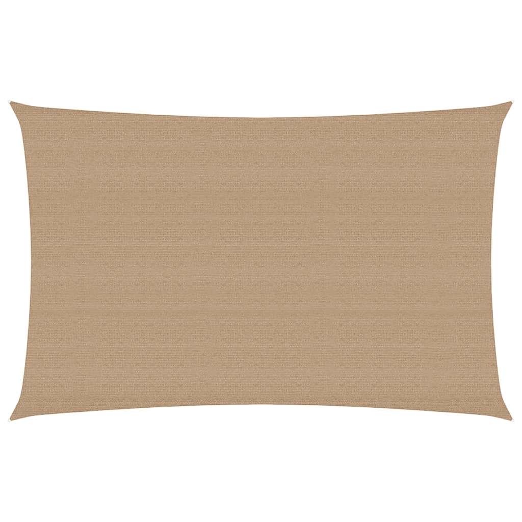 Sonnensegel 160 G/M² 3X5 M Hdpe Taupe