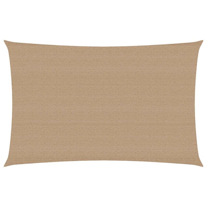Sonnensegel 160 G/M² 3X5 M Hdpe Taupe