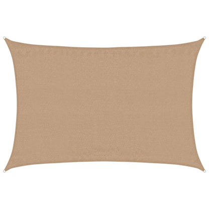 Sonnensegel 160 G/M² 3,5X4,5 M Hdpe Taupe