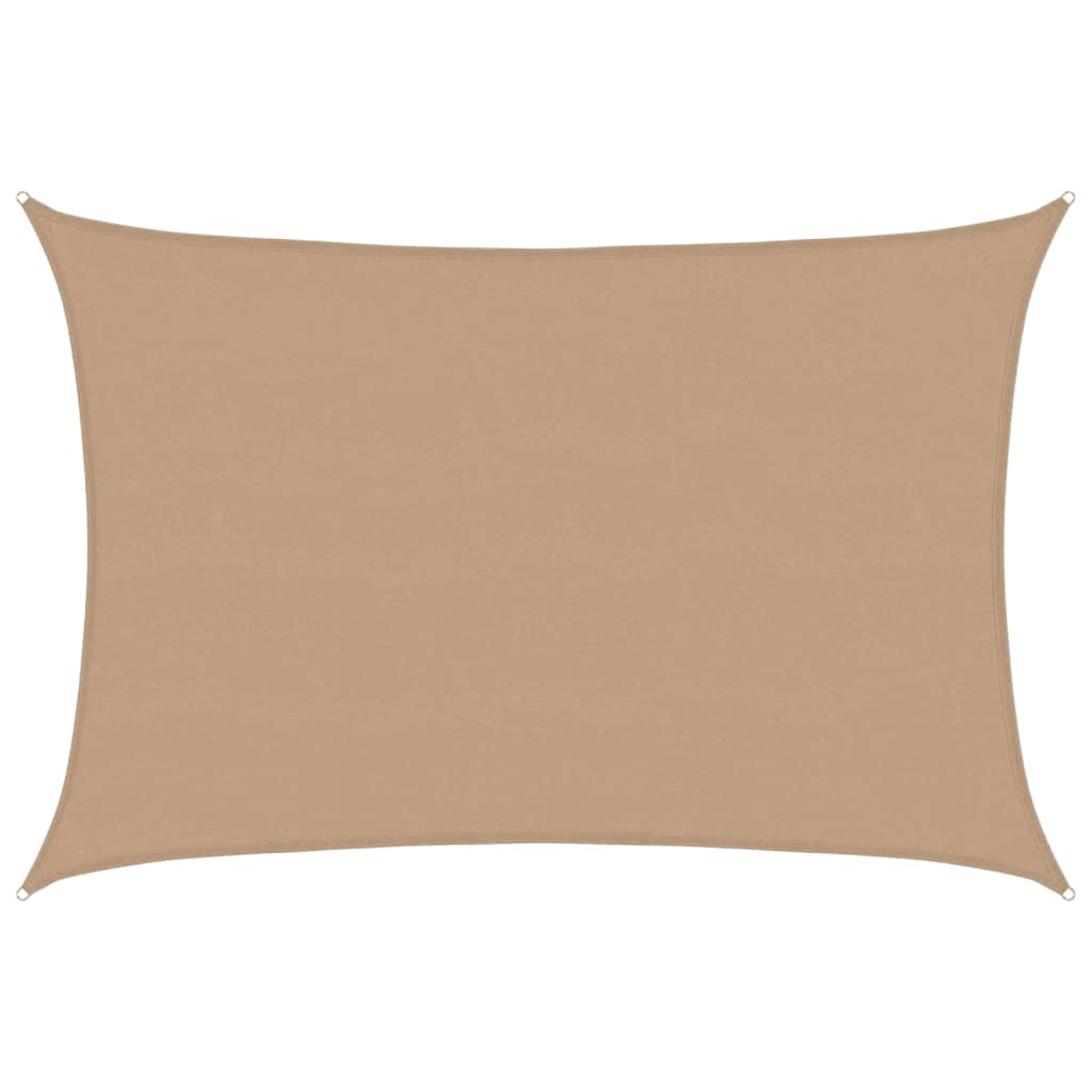 Sonnensegel 160 G/M² 5X6 M Hdpe Taupe