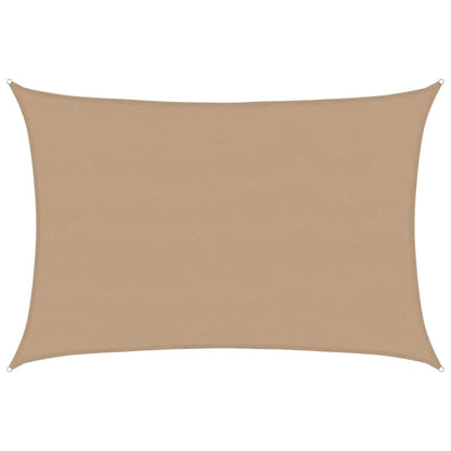 Sonnensegel 160 G/M² 5X7 M Hdpe Taupe