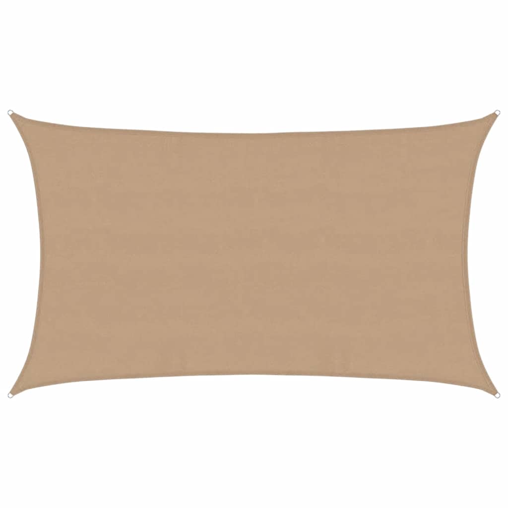 Sonnensegel 160 G/M² 5X8 M Hdpe Taupe