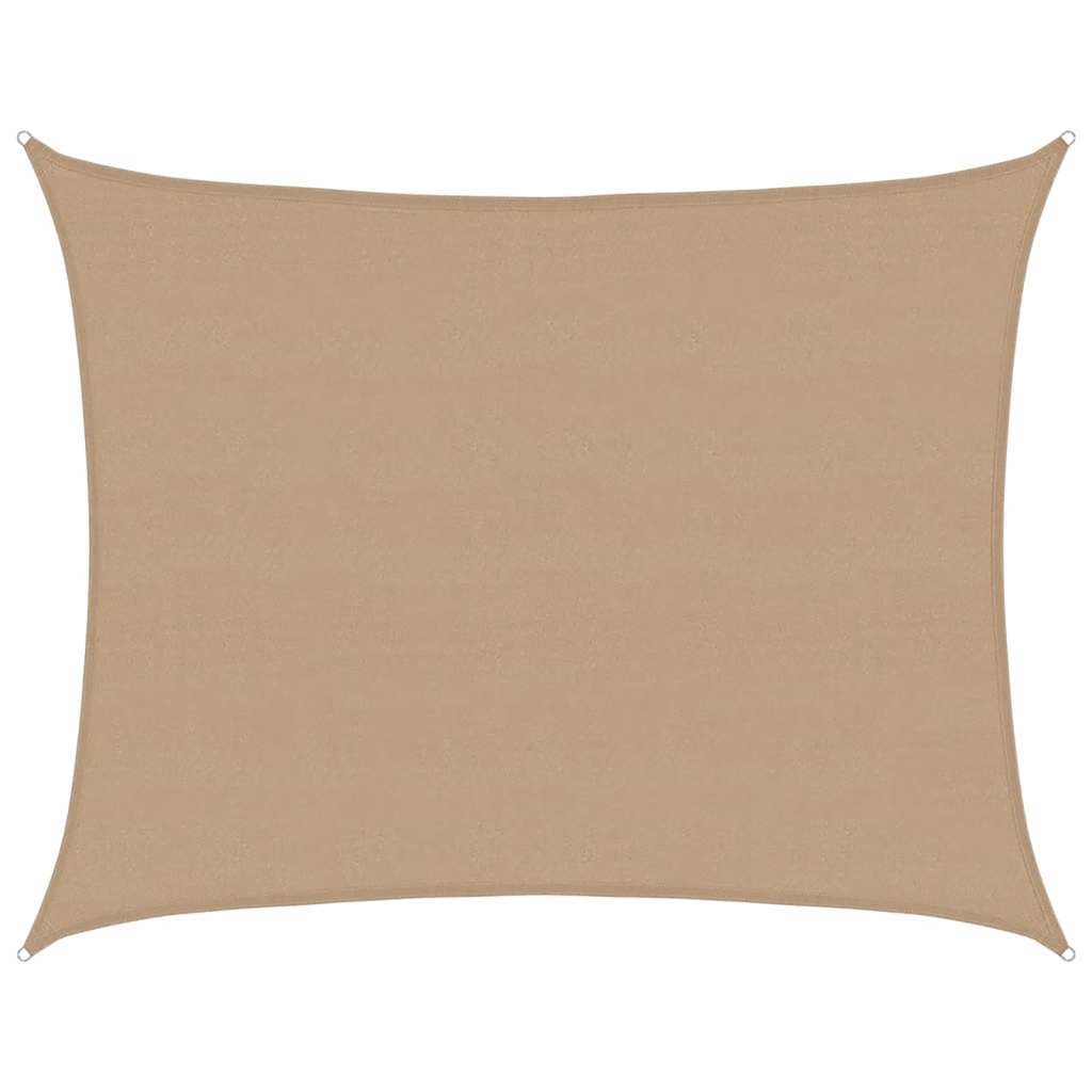 Sonnensegel 160 G/M² 6X7 M Hdpe Taupe