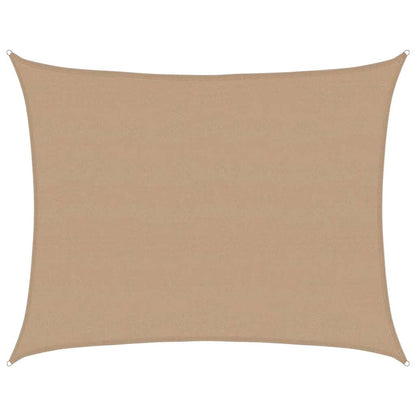 Sonnensegel 160 G/M² 6X7 M Hdpe Taupe