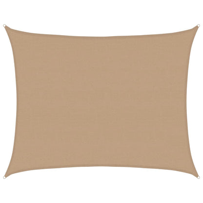 Sonnensegel 160 G/M² 6X8 M Hdpe Taupe