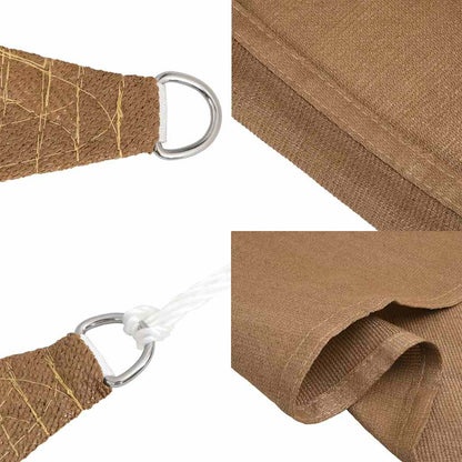Sonnensegel 160 G/M² 6X8 M Hdpe Taupe