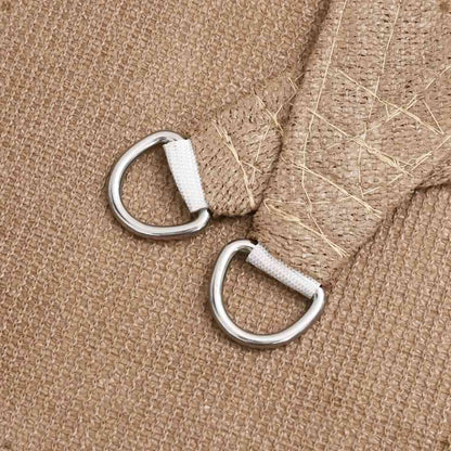Sonnensegel 160 G/M² 3X4X5 M Hdpe Taupe