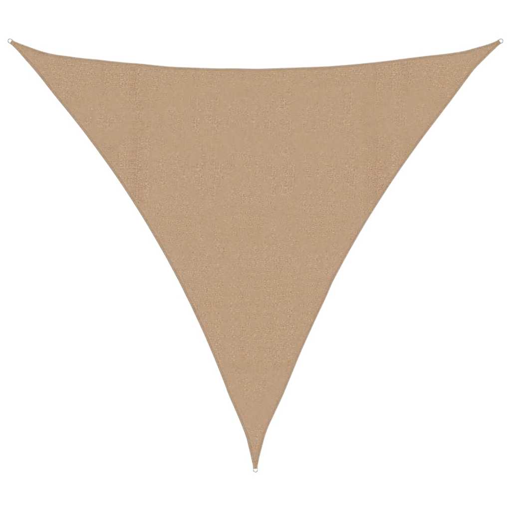 Sonnensegel 160 G/M² 6X6X6 M Hdpe Taupe