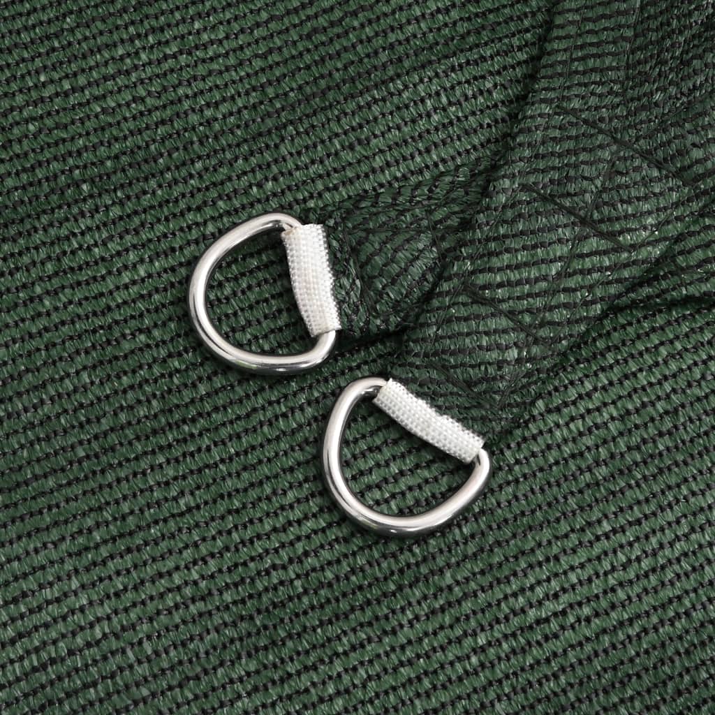 Sonnensegel 160 G/M² 3X3 M Hdpe Dunkelgrün
