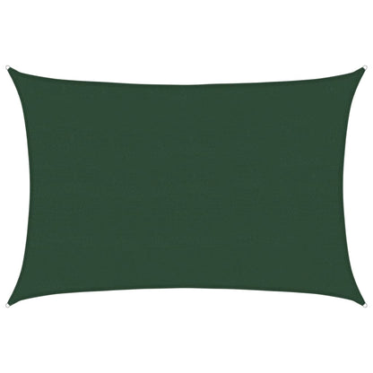 Sonnensegel 160 G/M² Dunkelgrün 5X7 M Hdpe