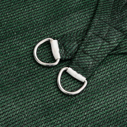 Sonnensegel 160 G/M² 3X4X5 M Hdpe Dunkelgrün