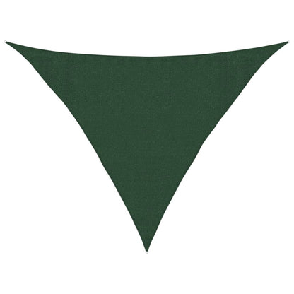 Sonnensegel 160 G/M² 3,5X3,5X4,9 M Hdpe Dunkelgrün