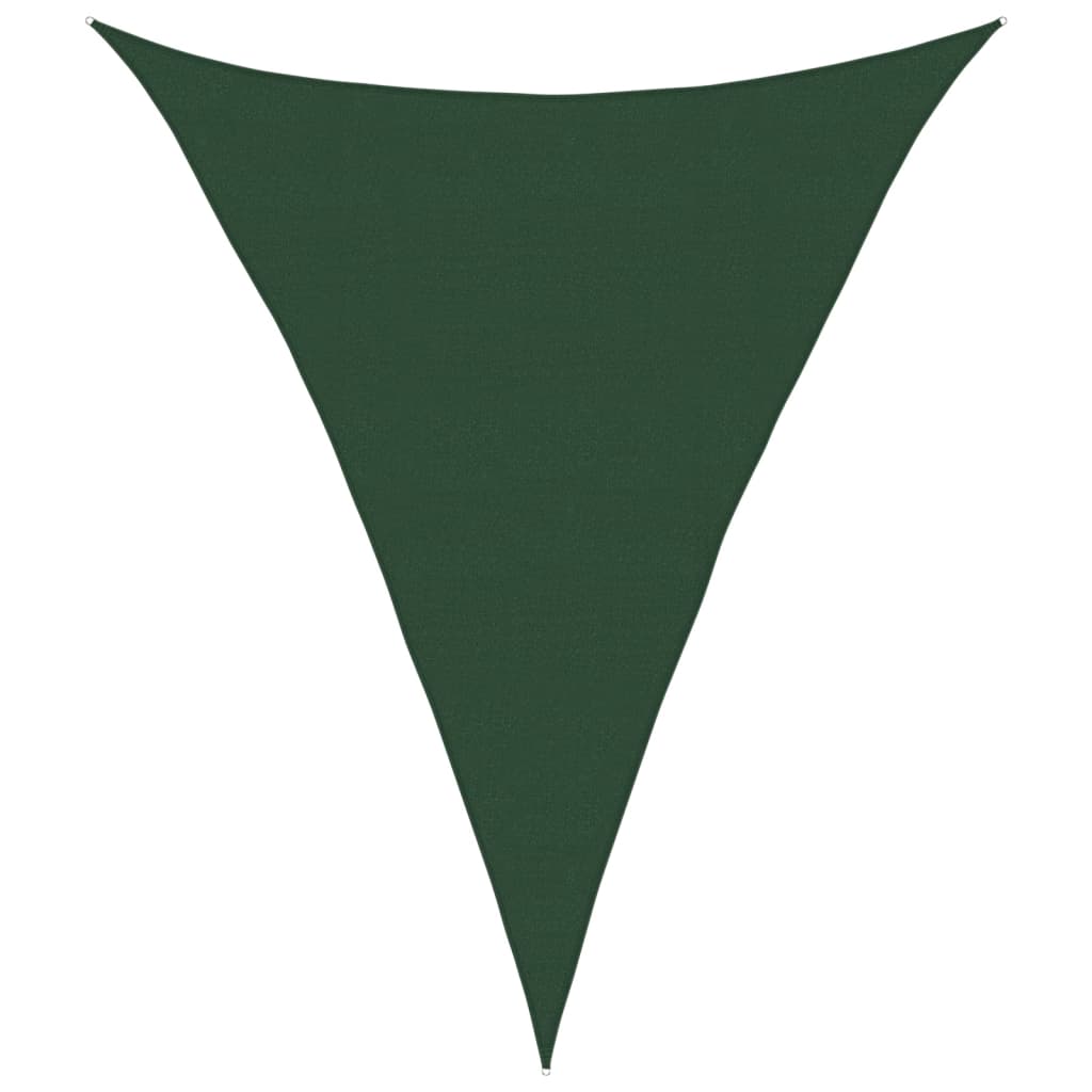 Sonnensegel 160 G/M² 5X6X6 M Hdpe Dunkelgrün
