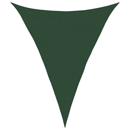 Sonnensegel 160 G/M² 5X6X6 M Hdpe Dunkelgrün