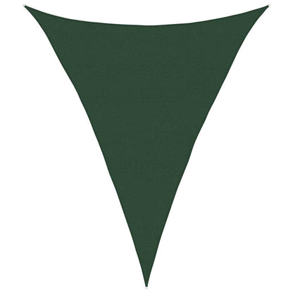 Sonnensegel 160 G/M² 5X7X7 M Hdpe Dunkelgrün