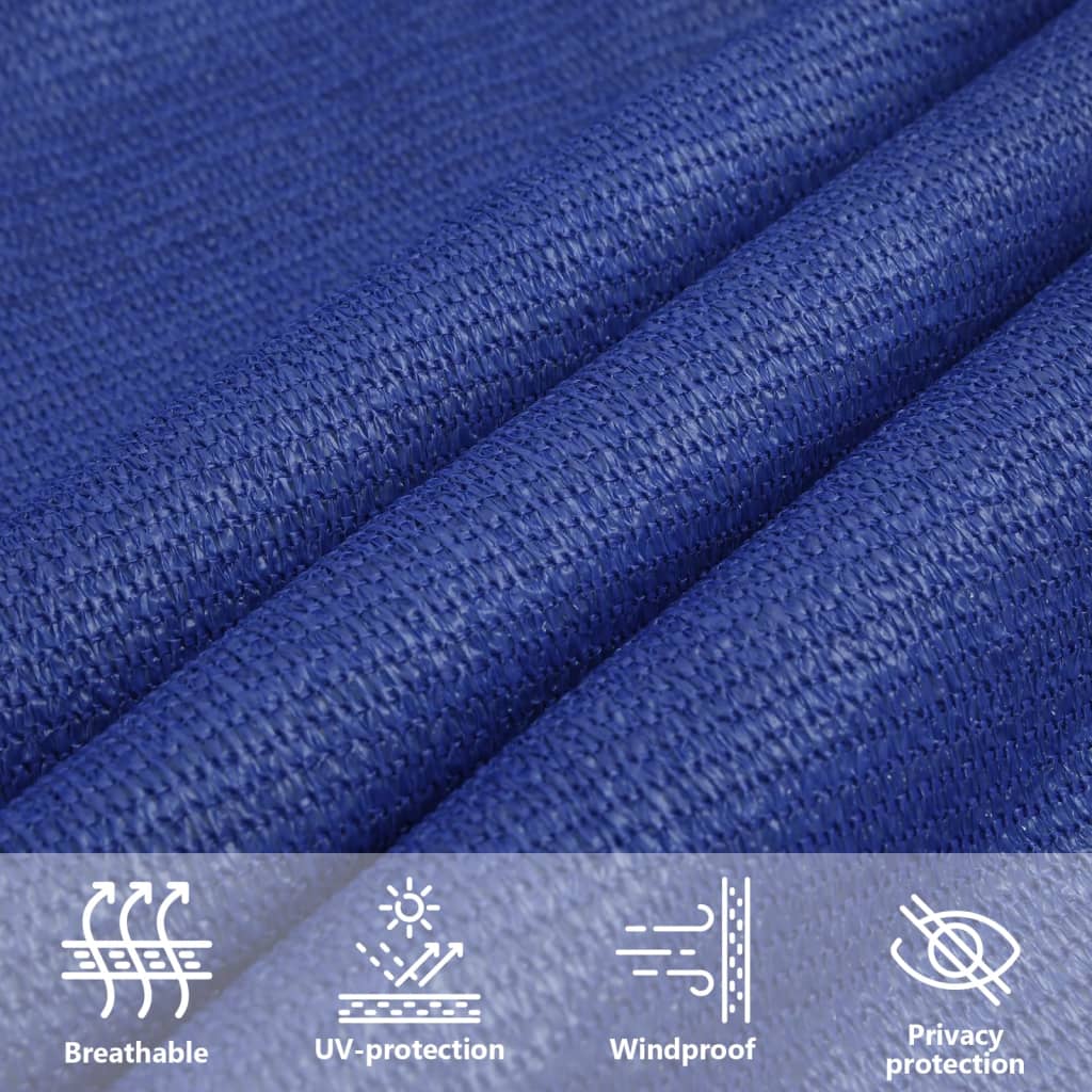 Sonnensegel 160 G/M² 2X3,5 M Hdpe Blau
