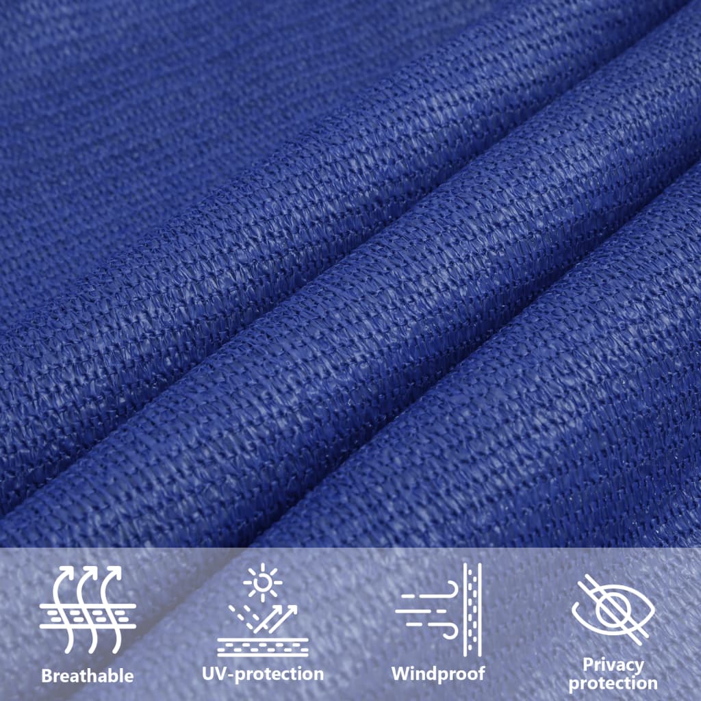 Sonnensegel 160 G/M² 2,5X4 M Hdpe Blau
