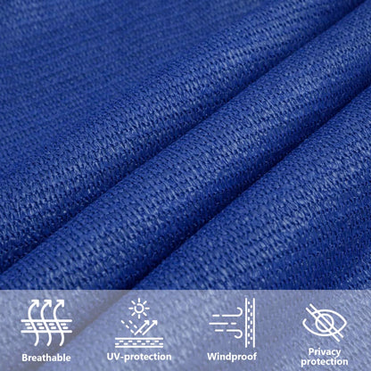 Sonnensegel 160 G/M² 2,5X4 M Hdpe Blau