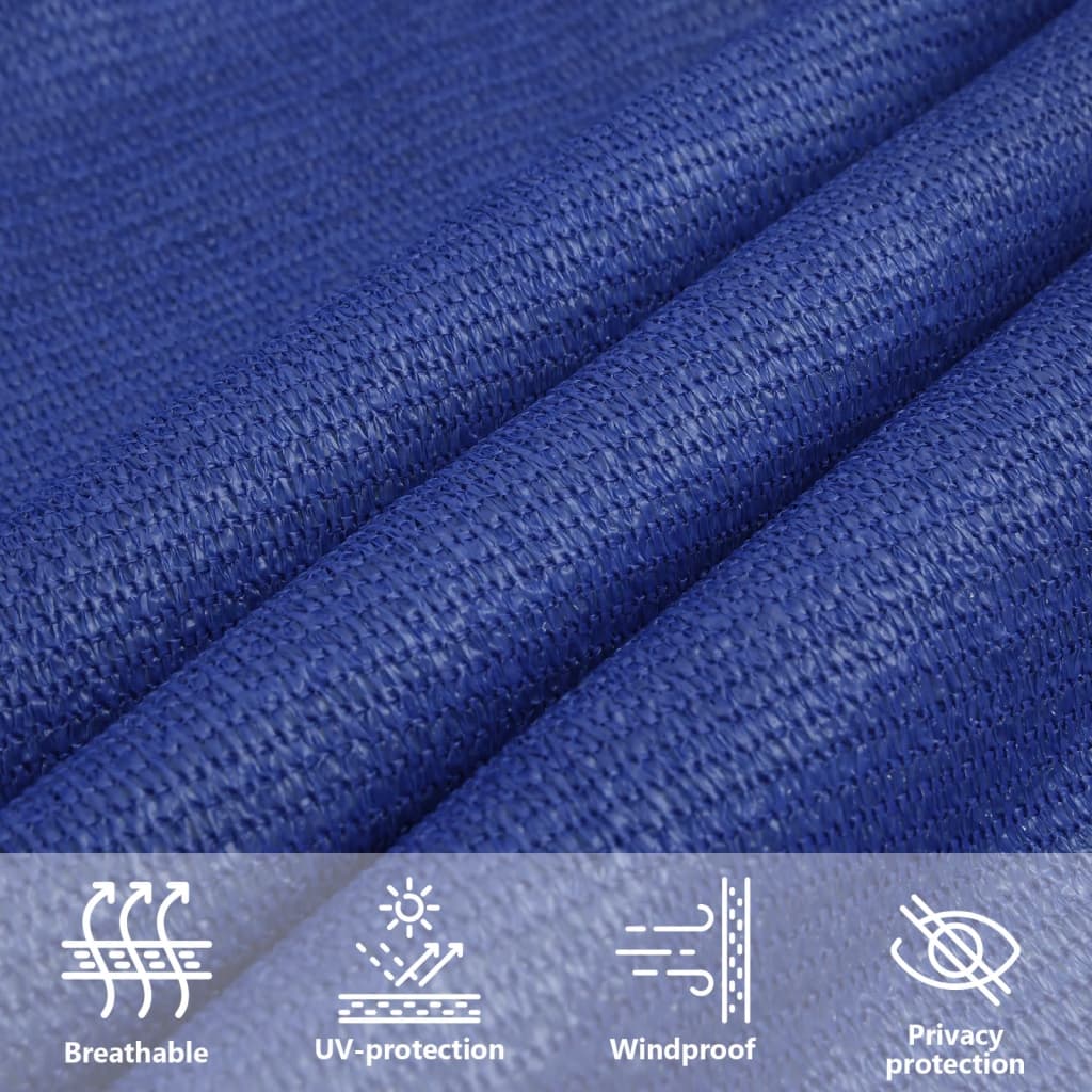 Sonnensegel 160 G/M² 2,5X4,5 M Hdpe Blau