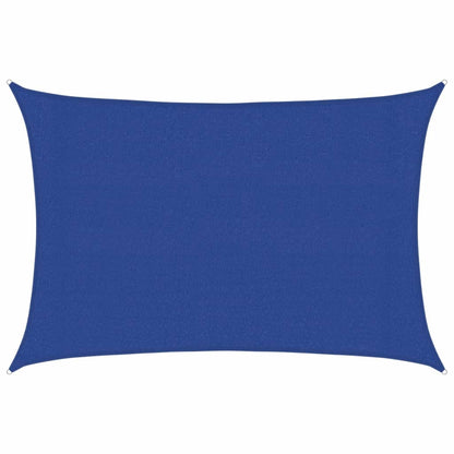 Sonnensegel 160 G/M² Rechteckig Blau 3X4,5 M Hdpe Blau