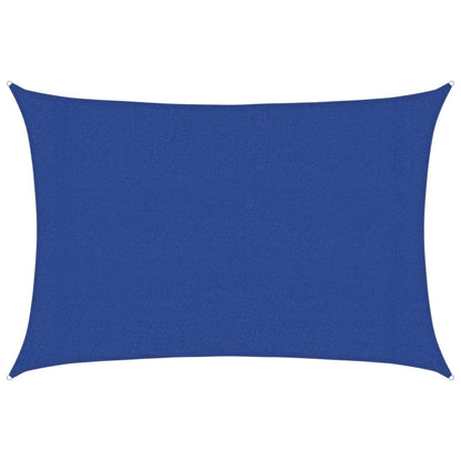 Sonnensegel 160 G/M² Rechteckig 3X5 M Hdpe Blau